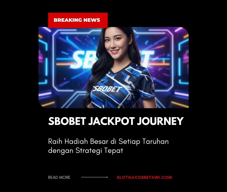 SBOBET Jackpot Journey – Raih Hadiah Besar di Setiap Taruhan dengan Strategi Tepat